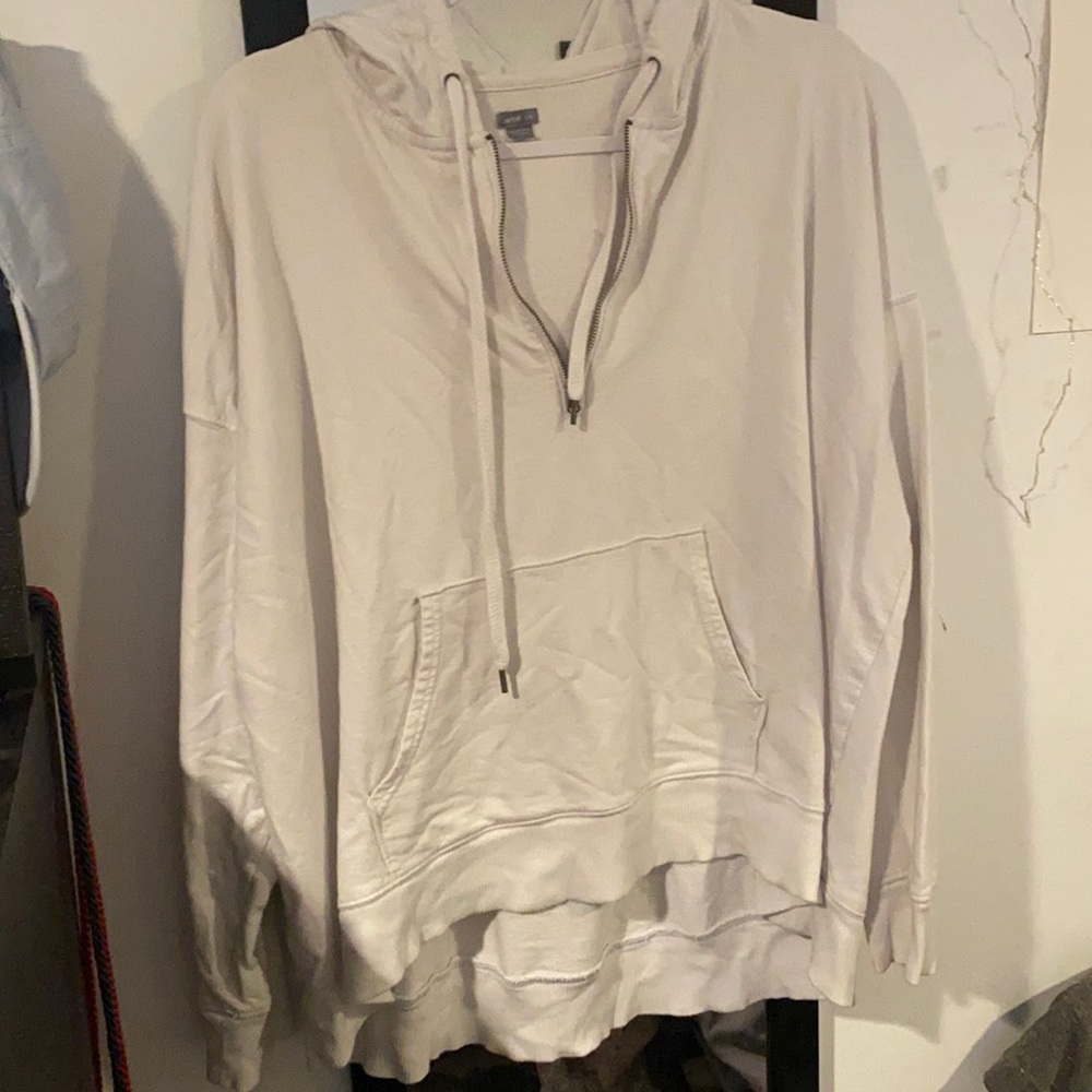 Lightweight 1/2 zip hoodie